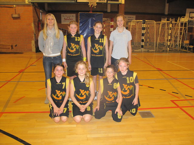 4-Louise Vansnick / 7-Julie Feller / 8-Emy Colin / 9-Madita Matagne / 10-Gaëlle Siberdt / 11-Chiara Marino / 13-Marie Blaise / 14-Emmeline Mertes / Coach : Elodie Lemmer / Ass. Coach : Adèle Martin